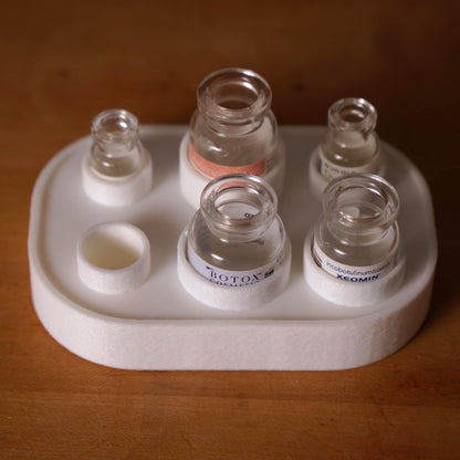 NeuroNest Vial Tray, MedSpa Injector Organizer, Customizable 3D Printed