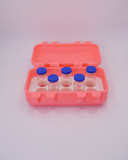 3mL Vial Storage Case | Peptide, Insulin, TRT Storage | 10 Slots