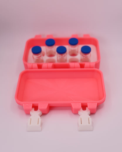 3mL Vial Storage Case | Peptide, Insulin, TRT Storage | 10 Slots