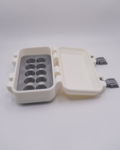 3mL Vial Storage Case | Peptide, Insulin, TRT Storage | 10 Slots