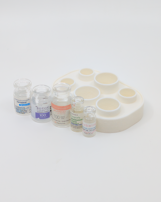 NeuroNest Vial Tray, MedSpa Injector Organizer, Customizable 3D Printed