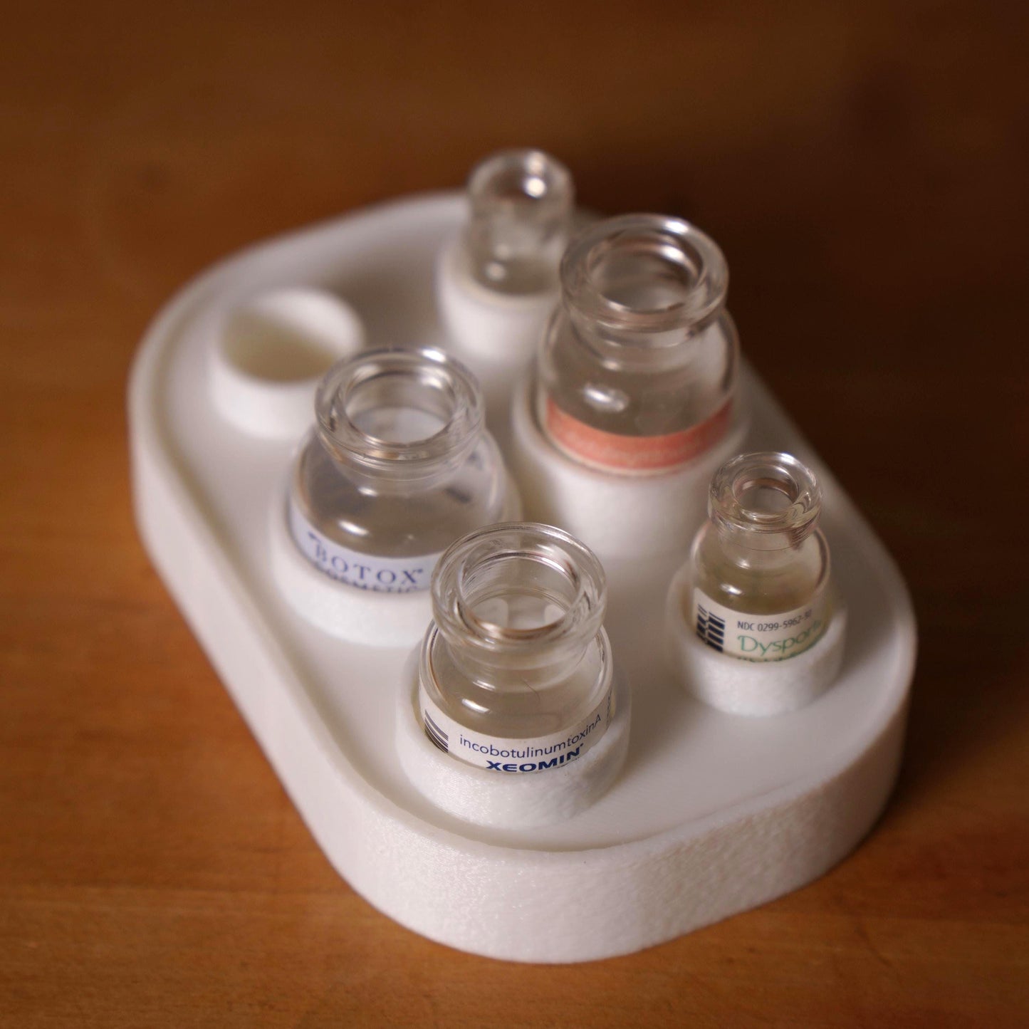 NeuroNest Vial Tray, MedSpa Injector Organizer, Customizable 3D Printed